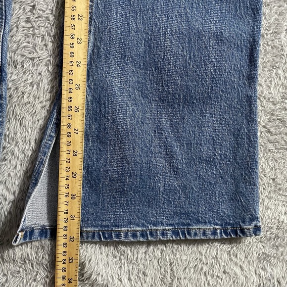 Abercrombie & Fitch Jeans Womens Size 27/4L The Vintage Flare High Rise Blue - Picture 6 of 8